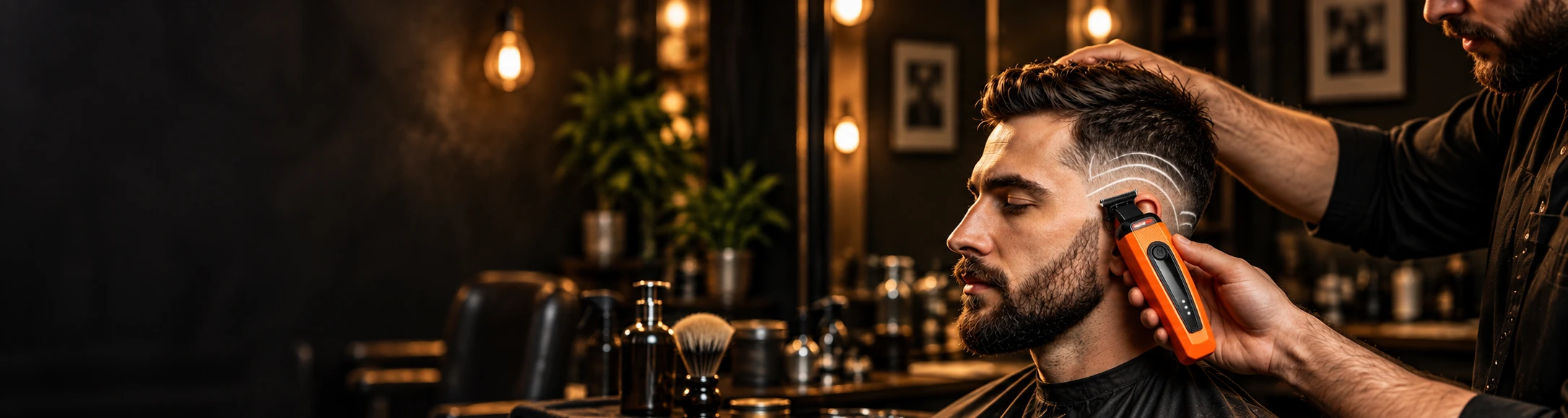 Professional hair clippers